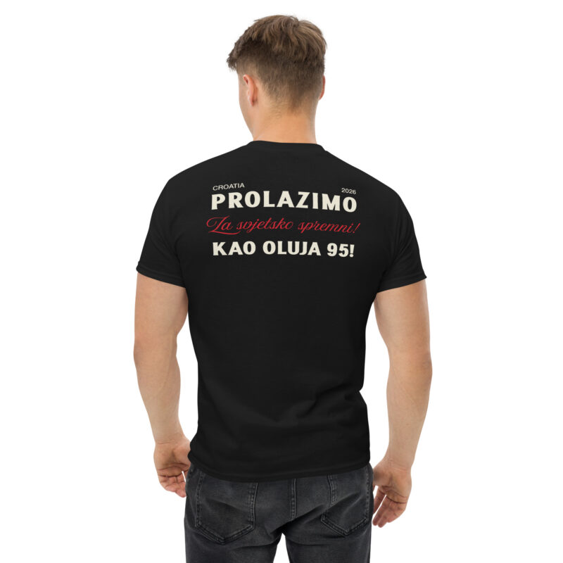 Majica kao oluja 95 muška – stražnja strana na osobi – Crojačnica